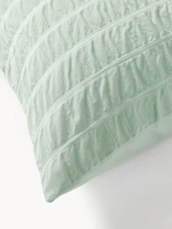 Funda de almohada de seersucker Esme