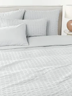 Funda de almohada de seersucker Esme