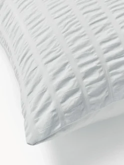 Funda de almohada de seersucker Esme