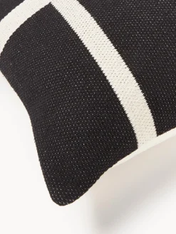 Funda de cojín artesanal con motivos geométricos Asta