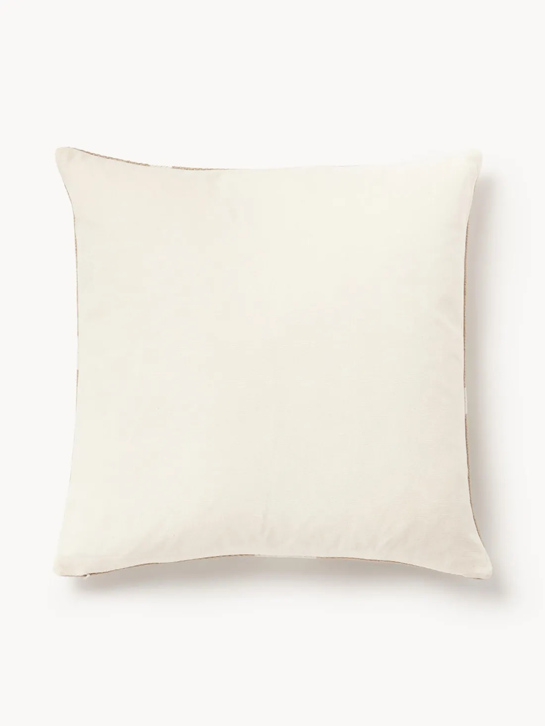 Funda de cojín artesanal con motivos geométricos Asta