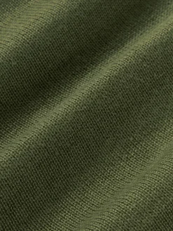 Funda de cojín artesanal de punto grueso Adyna