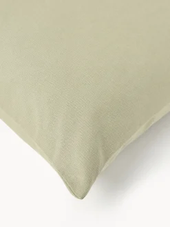 Funda de cojín artesanal de algodón ecológico Jot