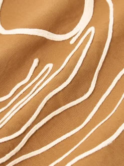 Funda de cojín artesanal de algodón ecológico Jot