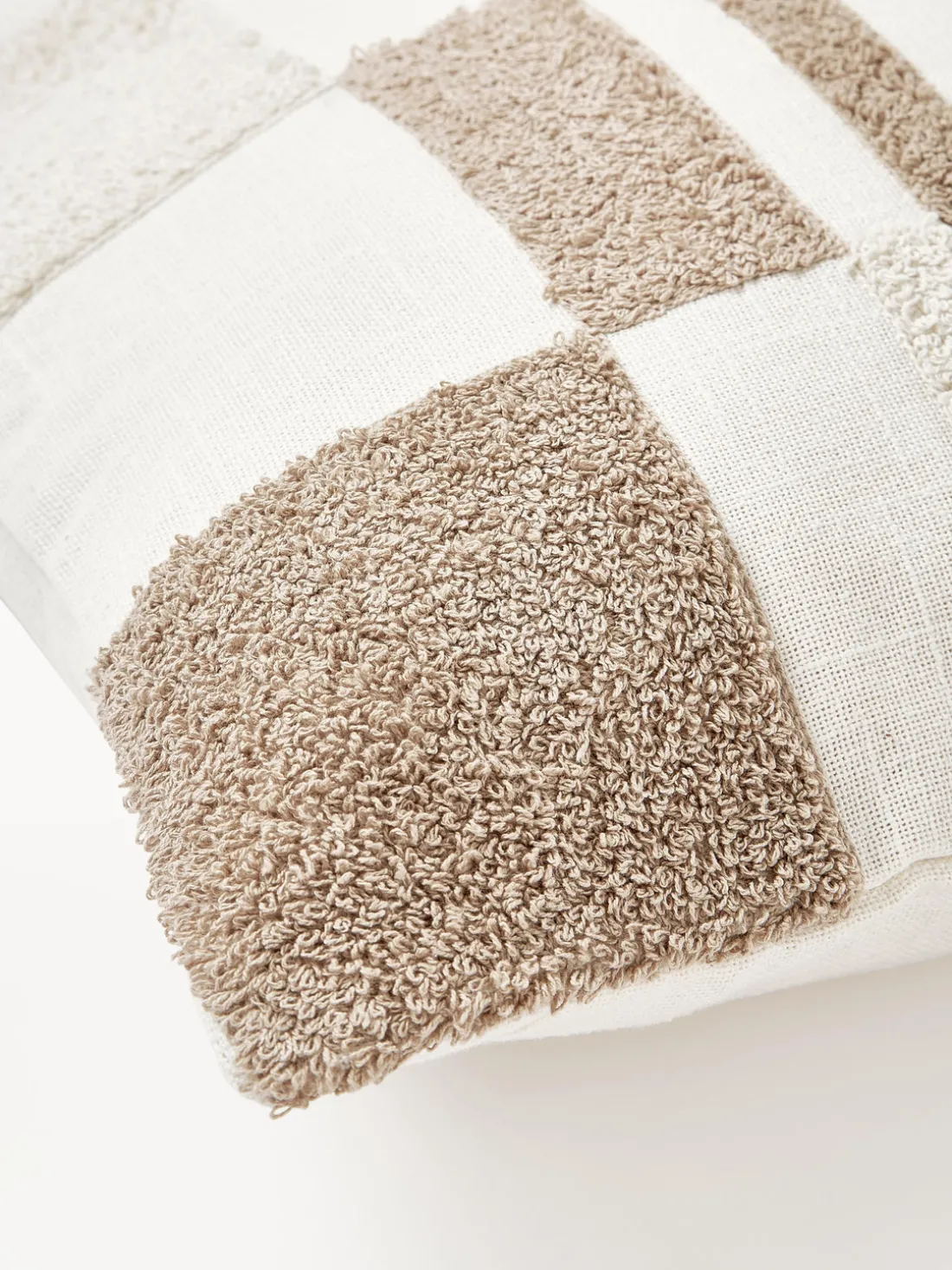 Funda de cojín con tejido a cuadros Scout