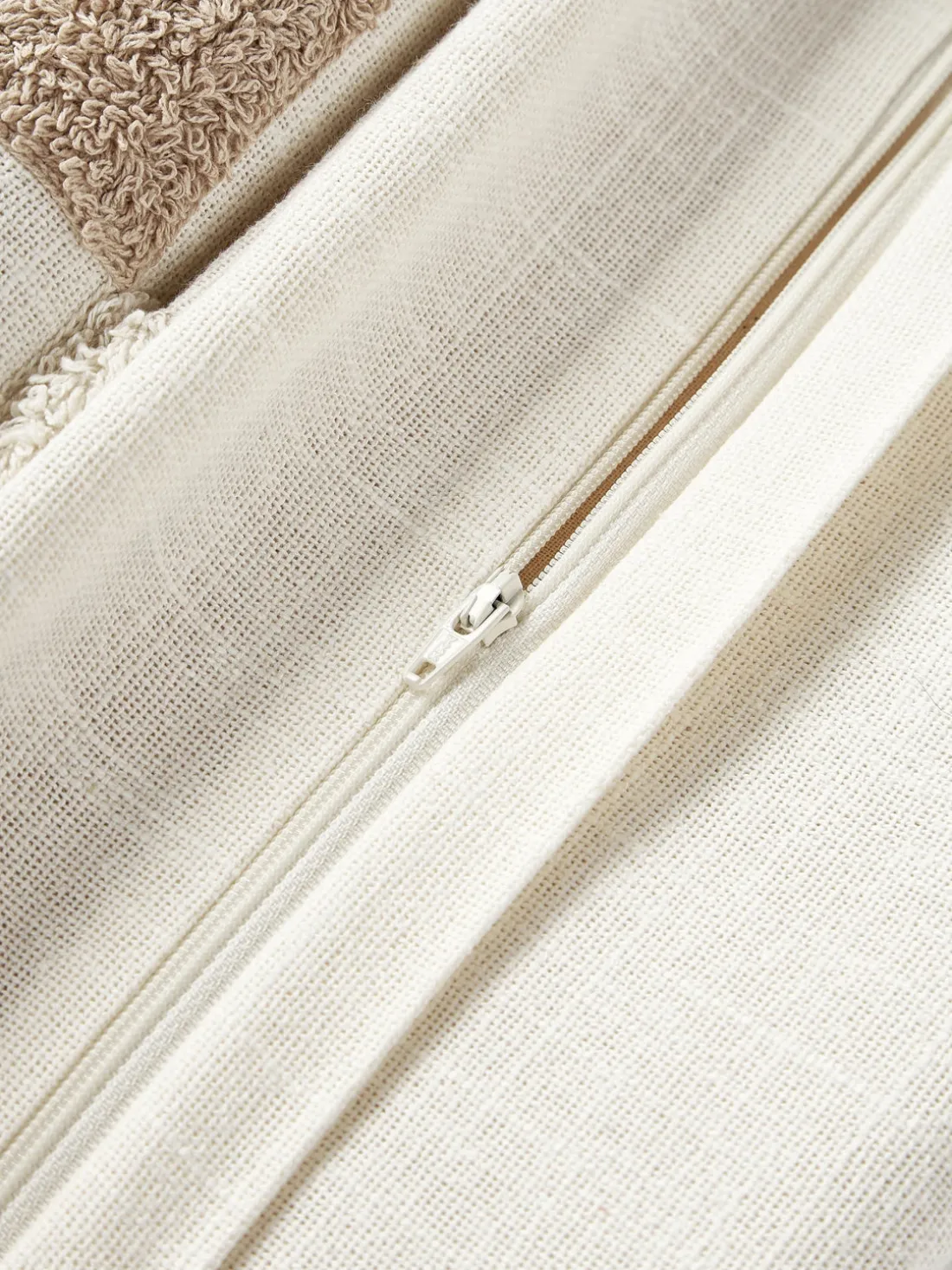 Funda de cojín con tejido a cuadros Scout