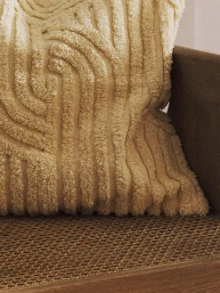 Funda de cojín de algodón Bell