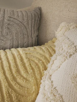 Funda de cojín de algodón Bell