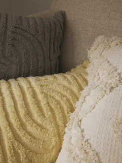 Funda de cojín de algodón Bell