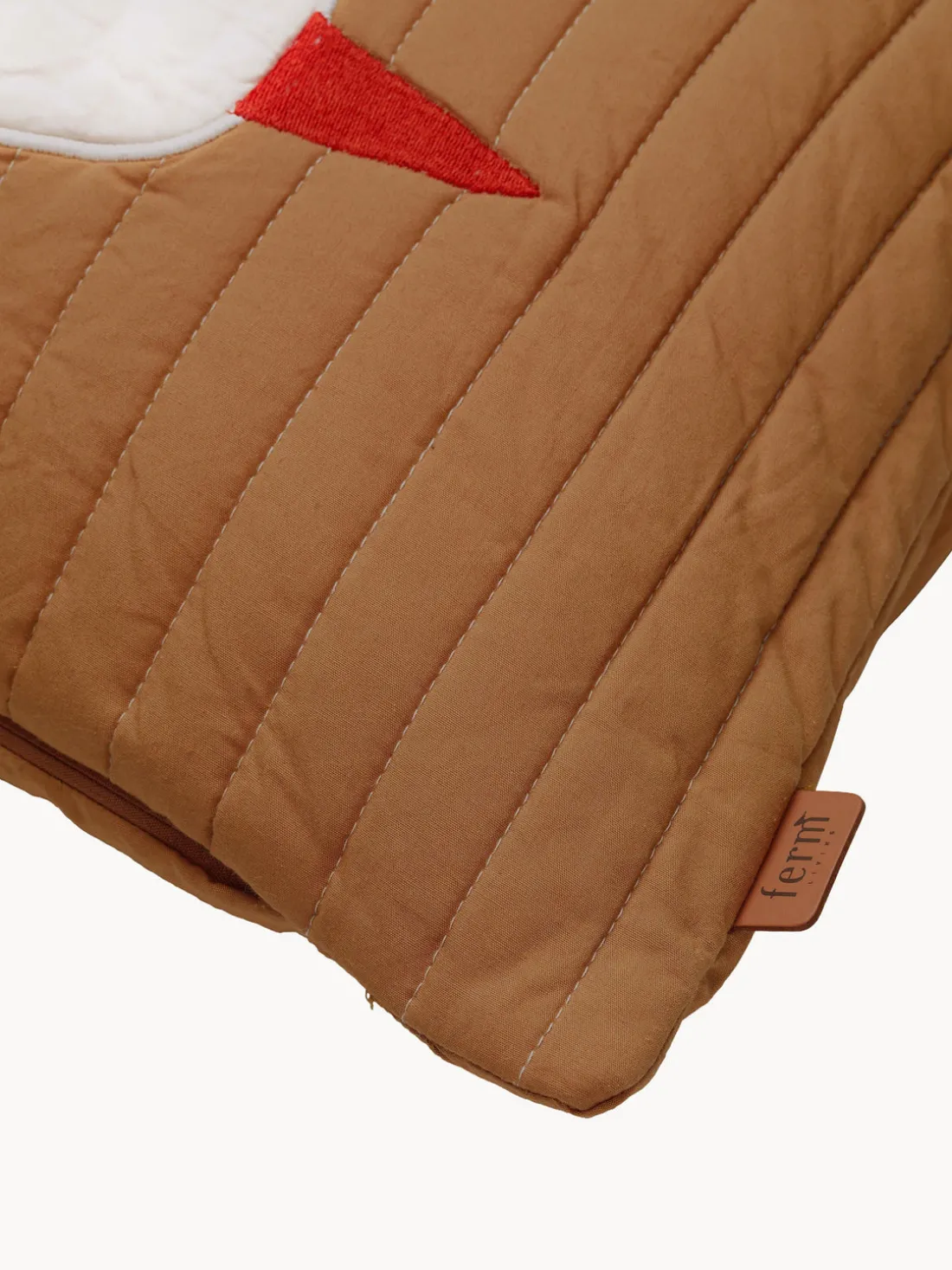 Funda de cojín de algodón ecológico Bird