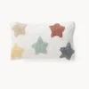 Funda de cojín de algodón Stars