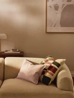 Funda de cojín de algodón Vicky