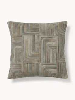 Funda de cojín de antelina Xavier