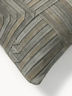 Funda de cojín de antelina Xavier