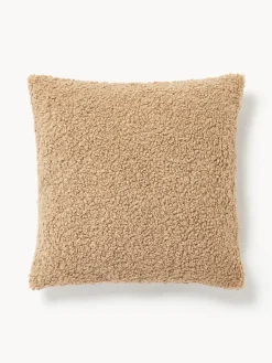 Funda de cojín de borreguillo Dotty