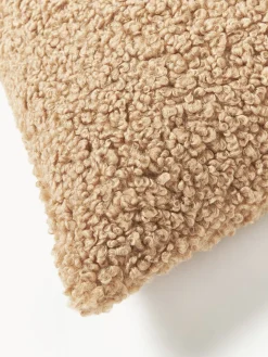 Funda de cojín de borreguillo Dotty