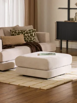 Funda de cojín de borreguillo Dotty