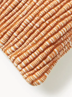 Funda de cojín de lana bordada Jaira