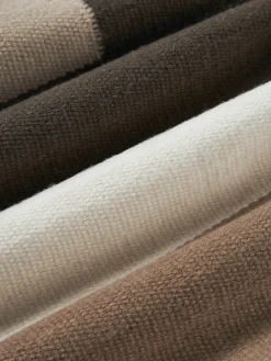 Funda de cojín de lana con diseño abstracto Aylin