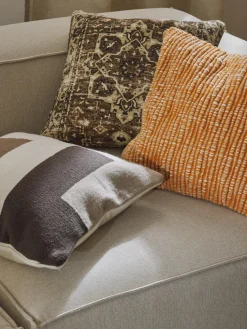 Funda de cojín de lana con diseño abstracto Aylin