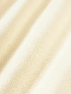 Funda de cojín de lino con flecos Luana