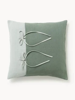 Funda de cojín de lino Odette