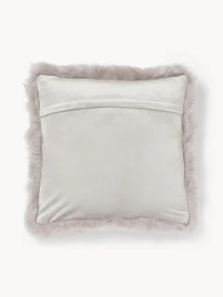 Funda de cojín de piel sintética Mathilde