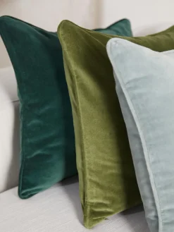 Funda de cojín de terciopelo Dana