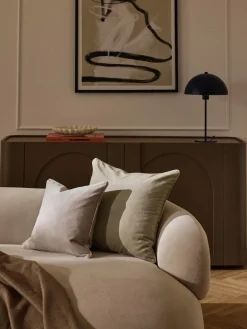 Funda de cojín de terciopelo Dana