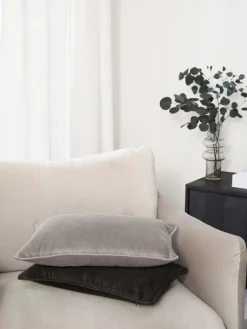 Funda de cojín de terciopelo Dana