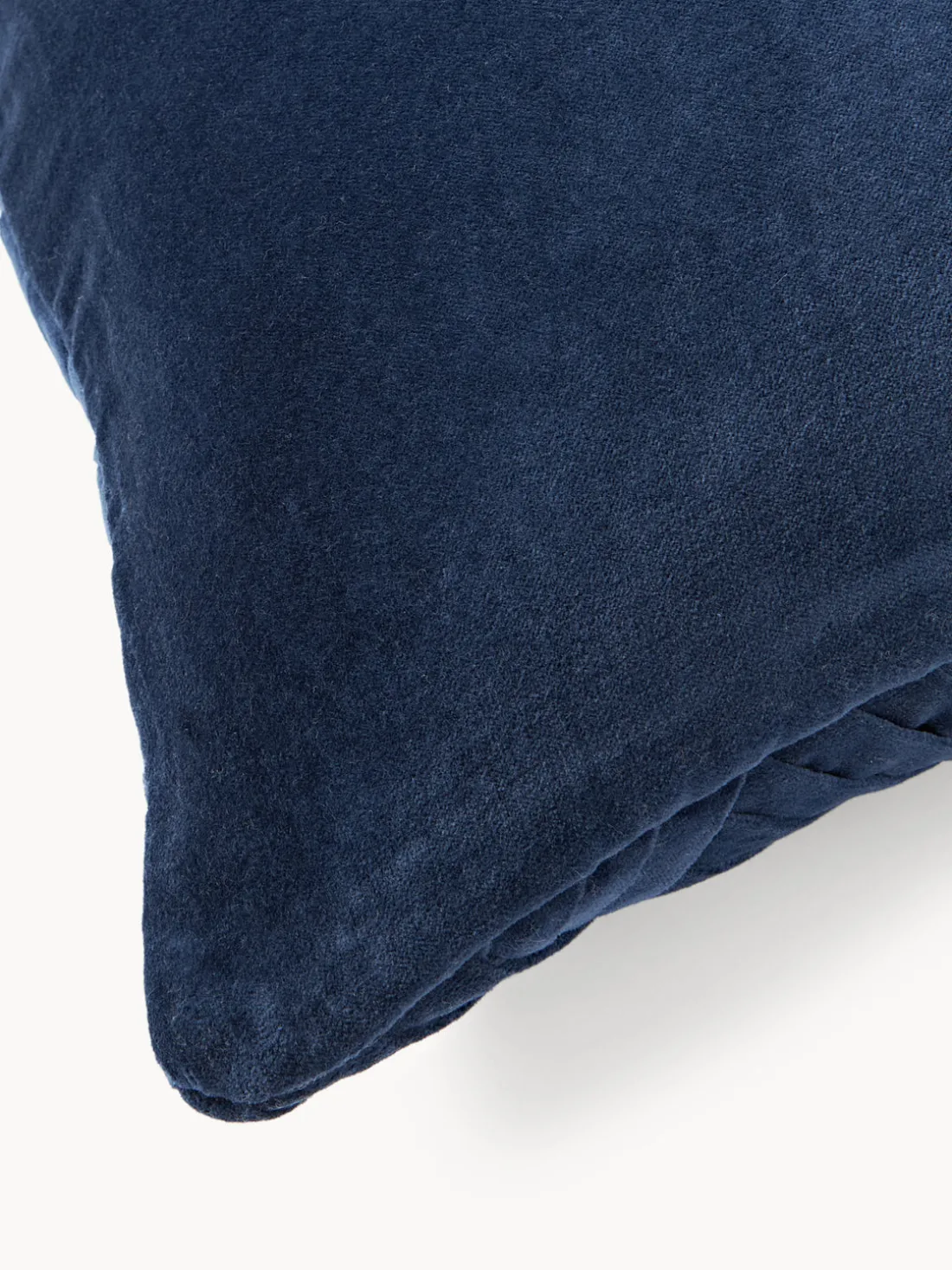 Funda de cojín de terciopelo texturizada Sina