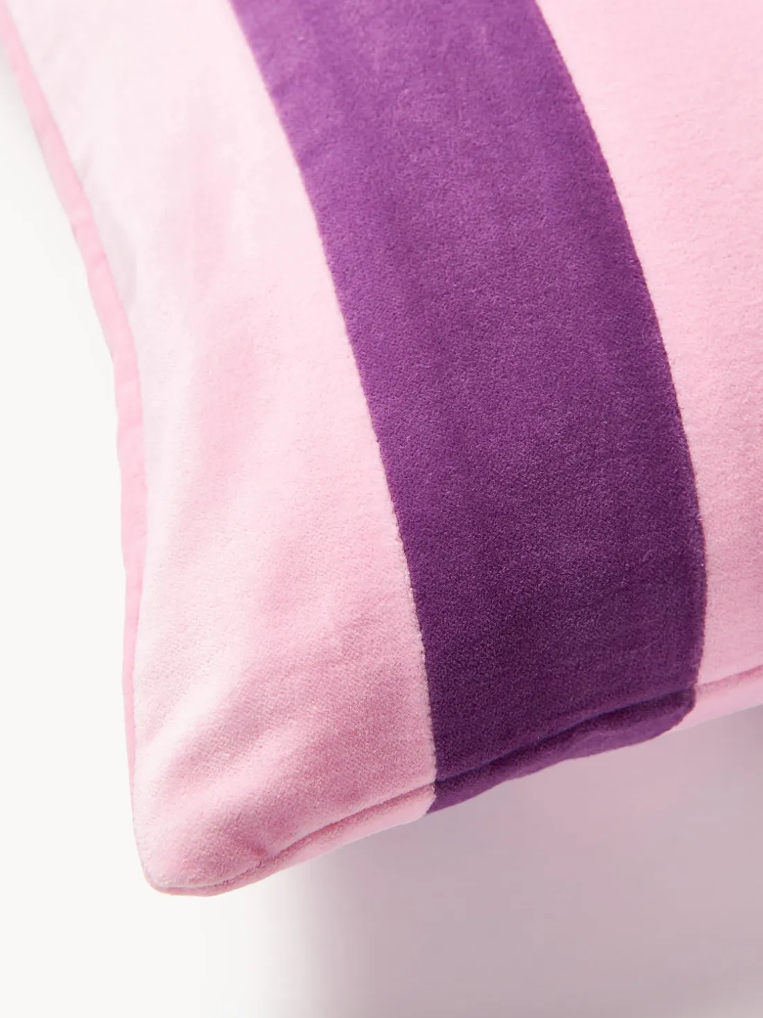 Funda de cojín de terciopelo patchwork Remus