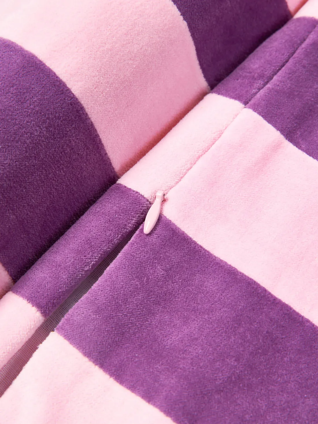 Funda de cojín de terciopelo patchwork Remus