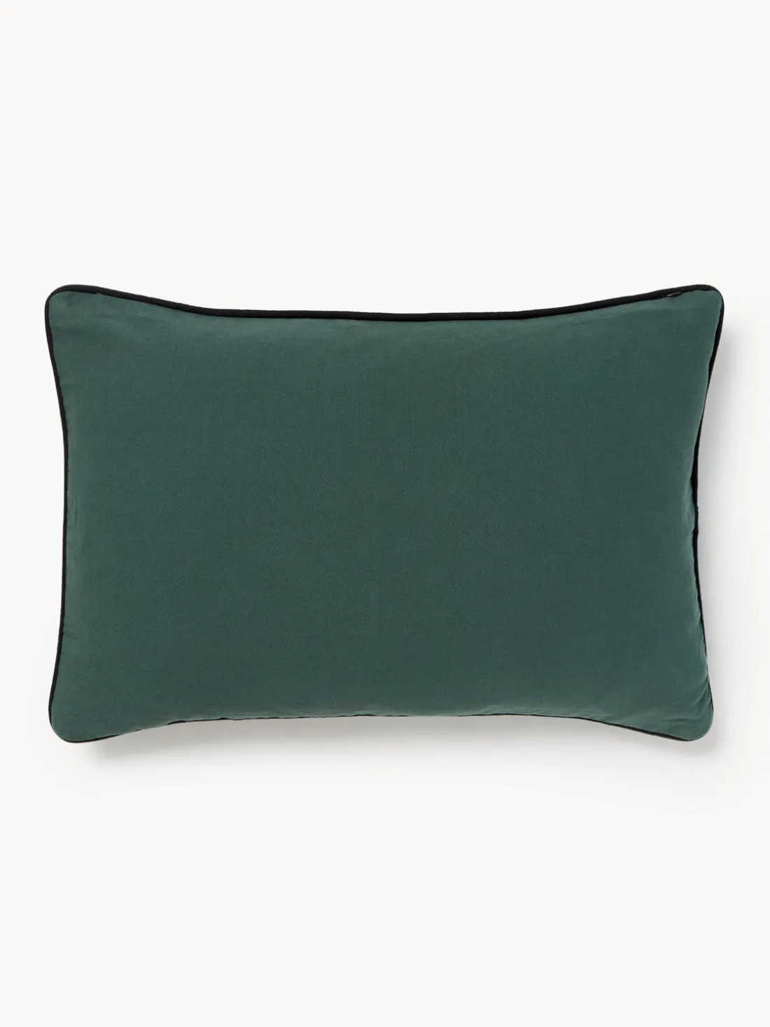 Funda de cojín decorativo de algodón artesanal Velvety