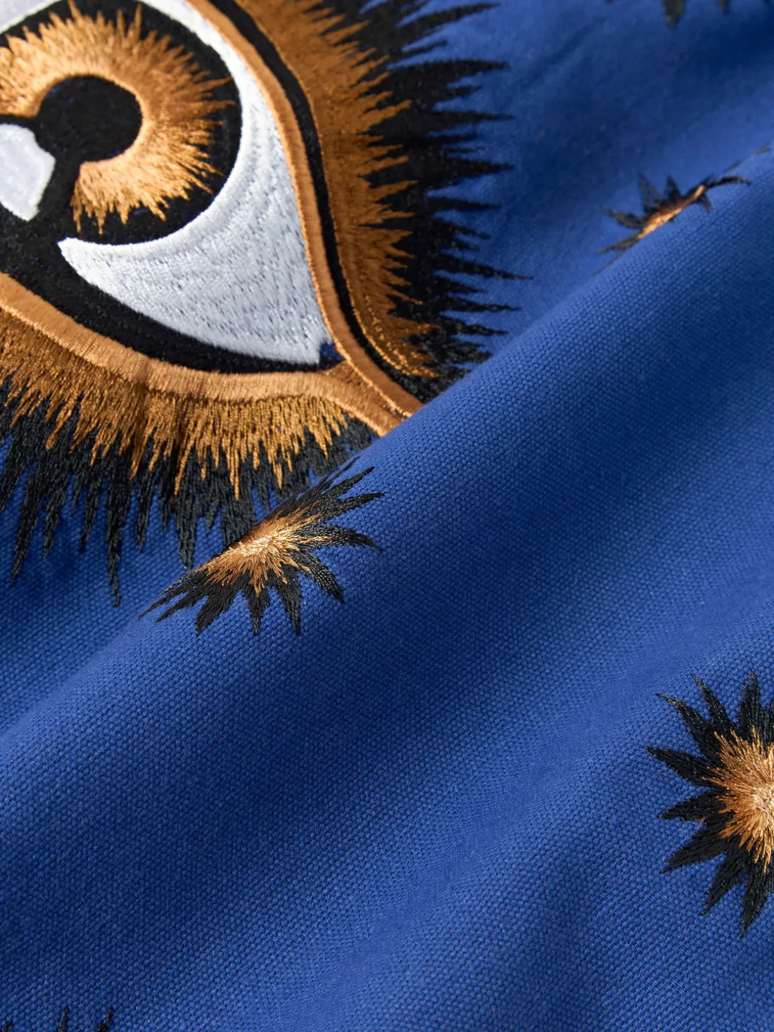 Funda de cojín decorativo de algodón artesanal Velvety