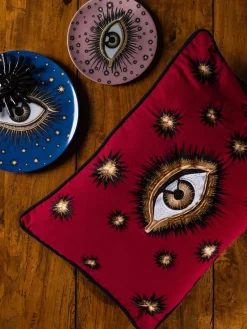 Funda de cojín decorativo de algodón artesanal Velvety