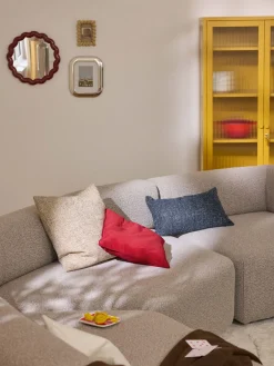 Funda de cojín en bouclé Talea