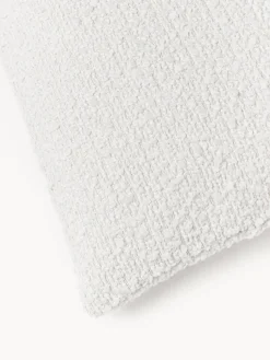 Funda de cojín en tejido bouclé Bellamie