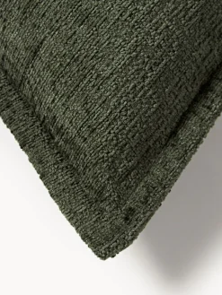 Funda de cojín en tejido bouclé Shannon