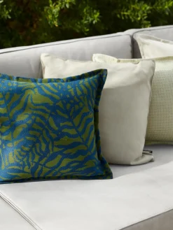 Funda de cojín para exterior estampado jacquard Ortun