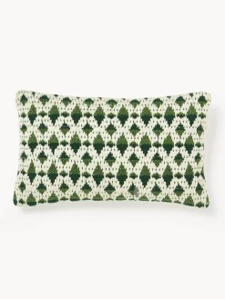 Funda de cojín para exterior con tejido estampado Yamir