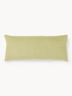 Funda de cojín para exterior con estampado de ondas bordadas Shanti