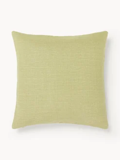 Funda de cojín para exterior con estampado de ondas bordadas Shanti