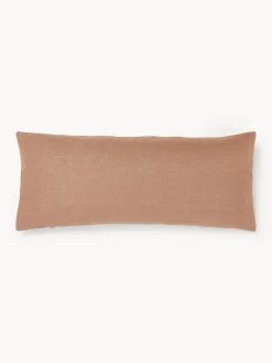 Funda de cojín para exterior con estampado de ondas bordadas Shanti