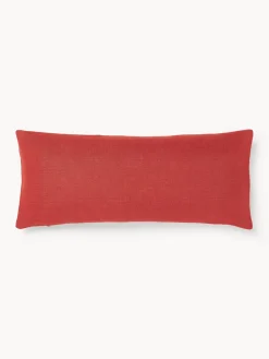 Funda de cojín para exterior con estampado de ondas bordadas Shanti