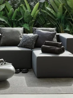 Funda de cojín tejida Norman