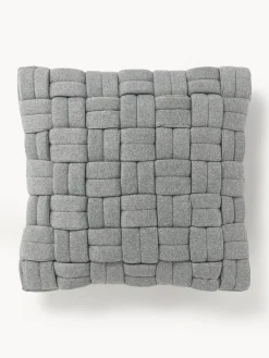 Funda de cojín tejida Norman