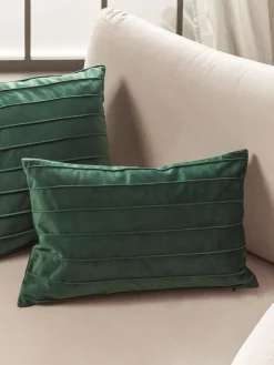 Funda de cojín texturizada de terciopelo Lola