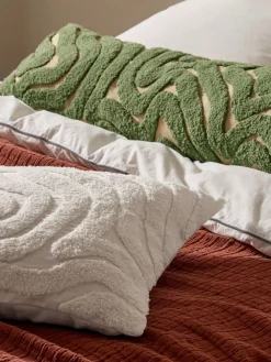 Funda de cojín texturizada Mareva