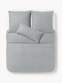 Funda nórdica de algodón estampado geométrico Jella